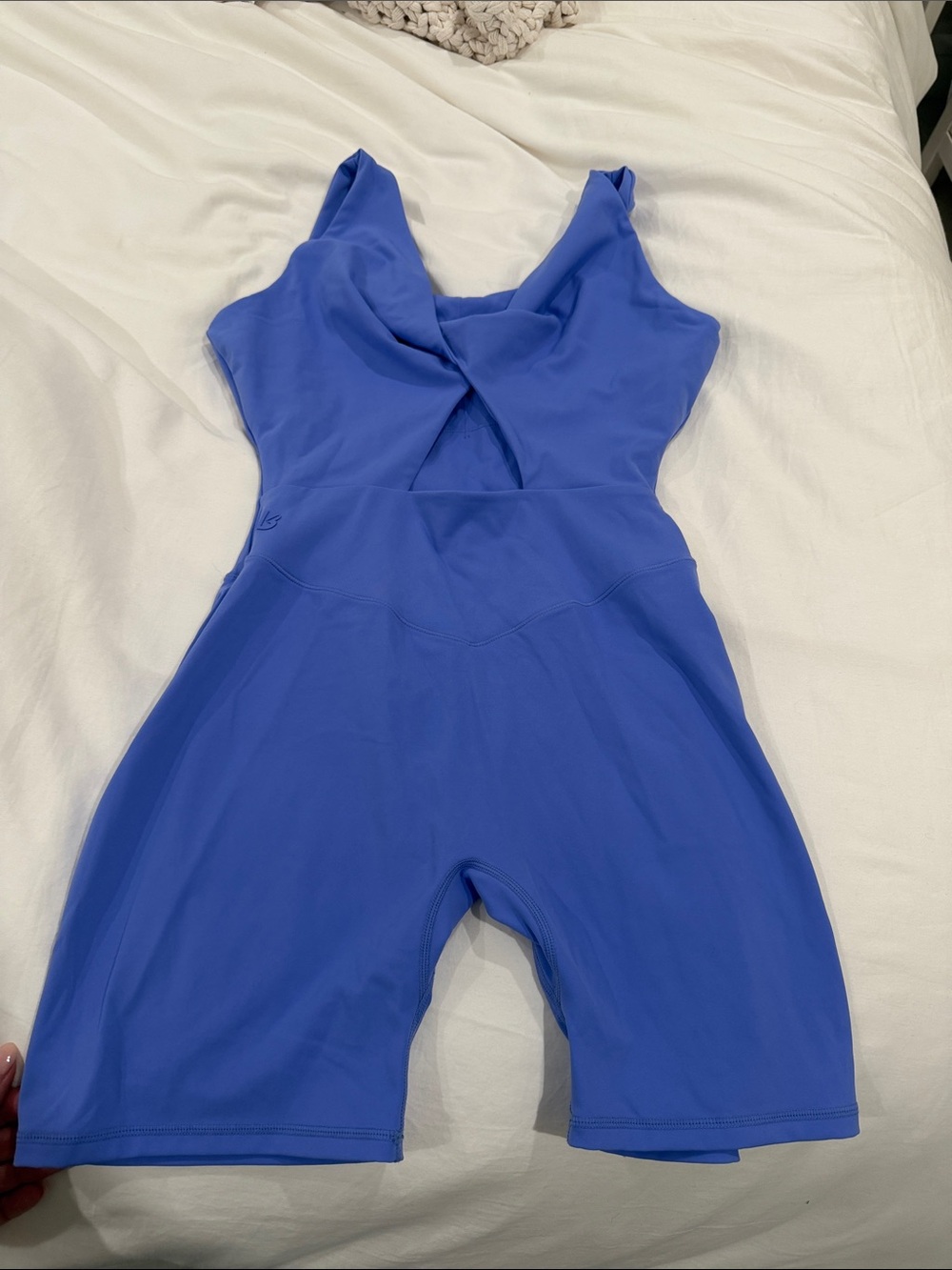 BuffBunny Electric Blue Performance Romper
